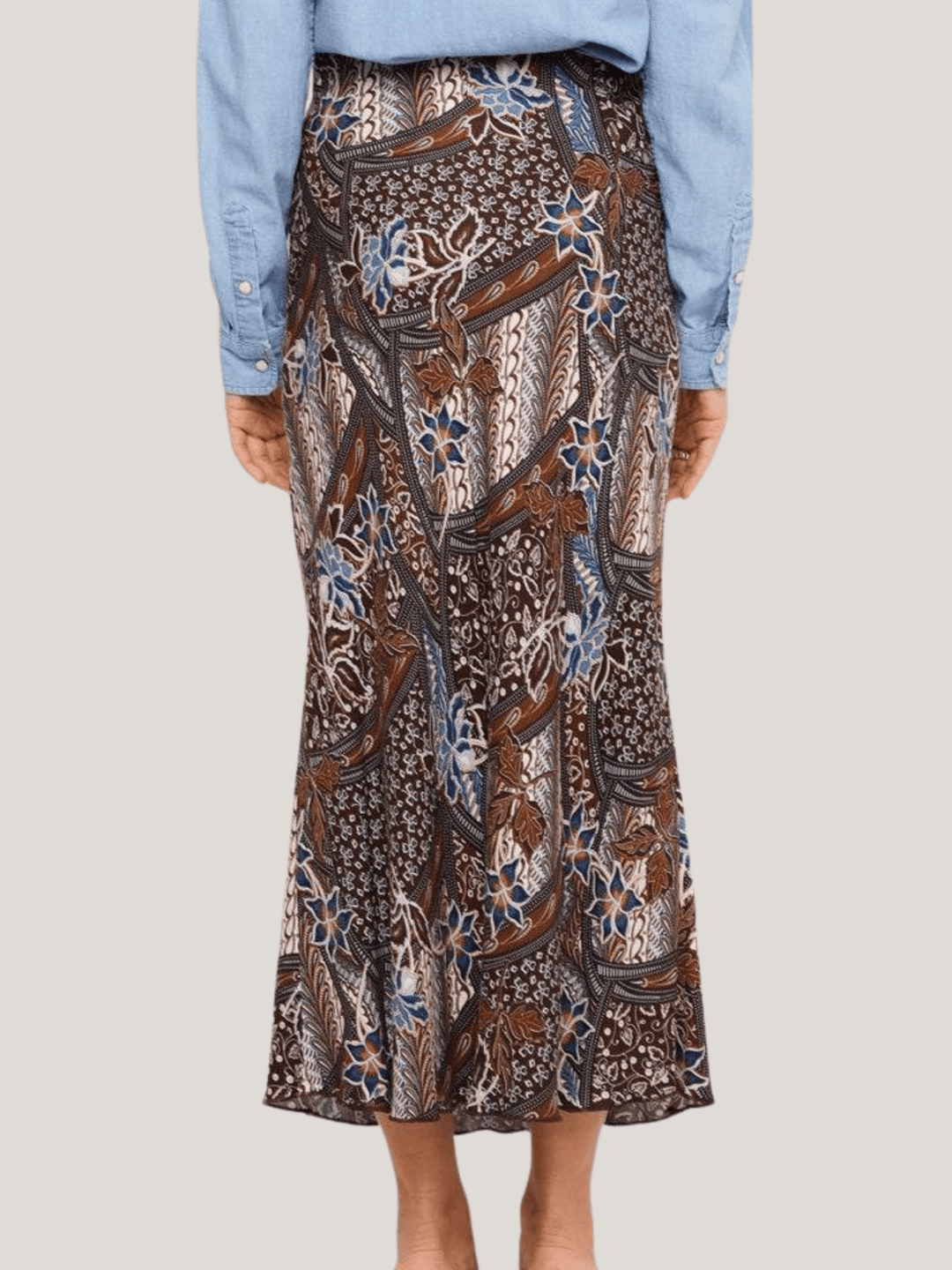 Bias Cut Midi Skirt from Karen Kane - High Call Outfitters