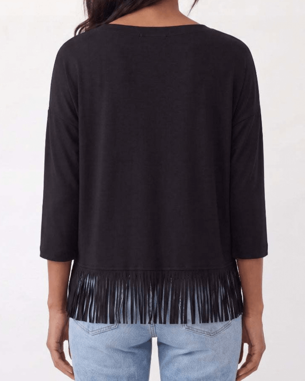 Fringe Boatneck Top from Karen Kane - High Call Outfitters