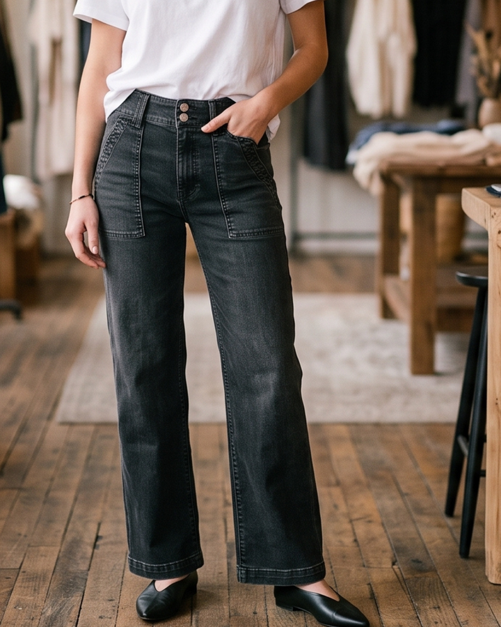 Jodi High Rise Straight Leg from Kut from the Kloth