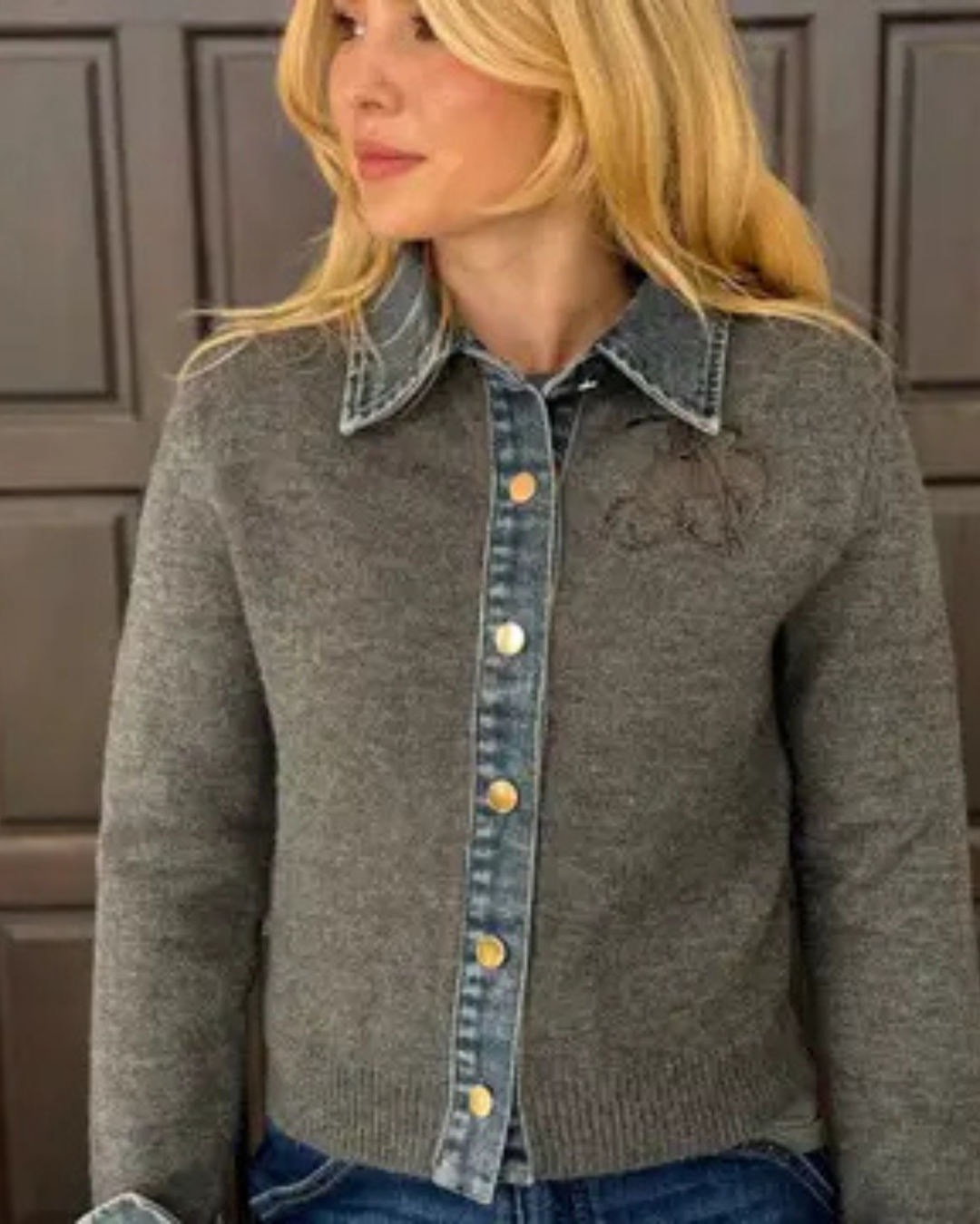 Mustang Molly Snap Cardigan from Rodeo Quincy