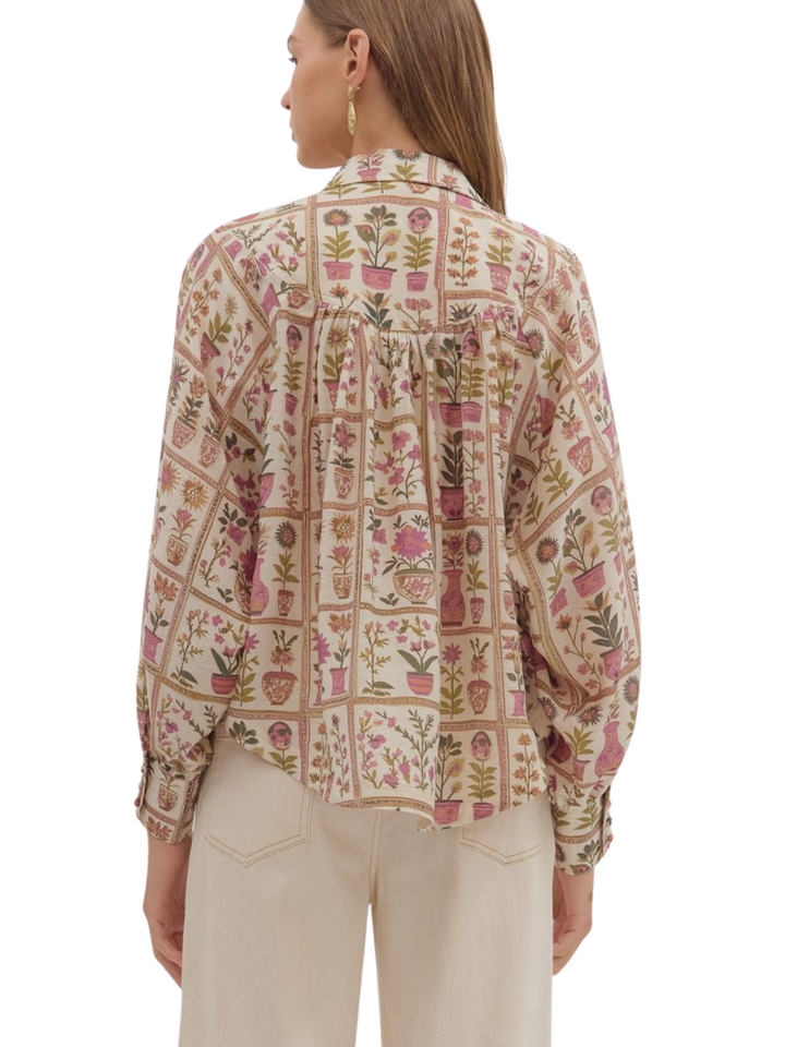 Botanical Long Sleeve Top
