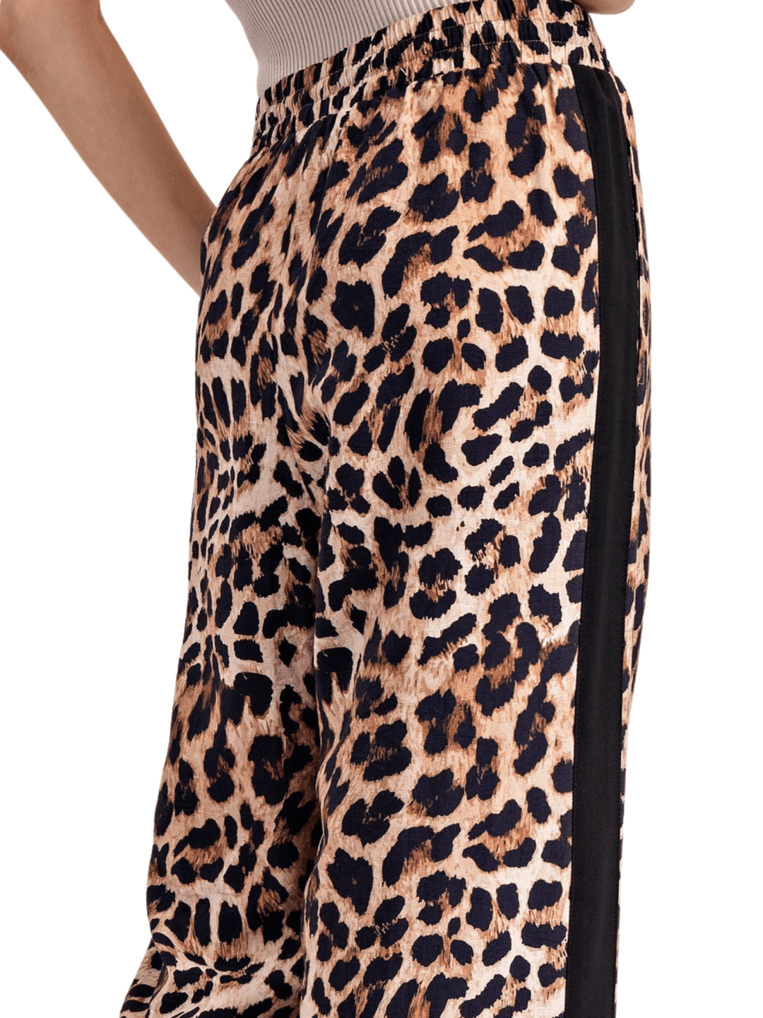 Leopard Print Track Pant - High Call Outfitters