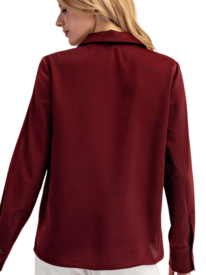 Notch Collar Top - High Call Outfitters