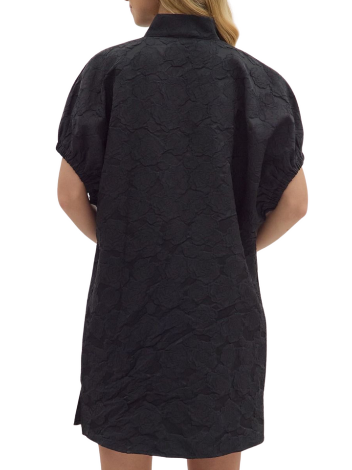 Floral Jacquared Dress
