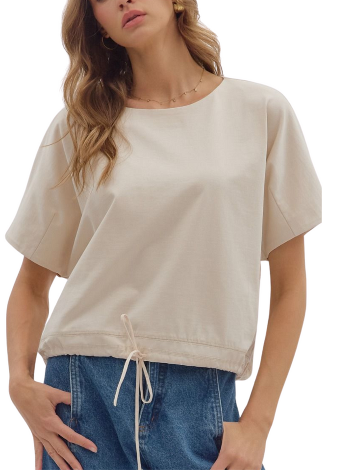 Drawstring Top