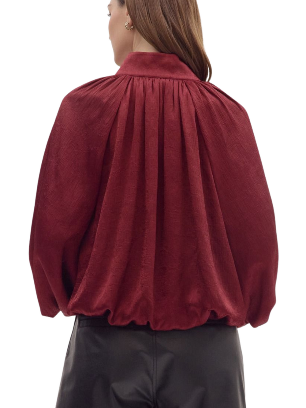 Silky Balloon Top - High Call Outfitters