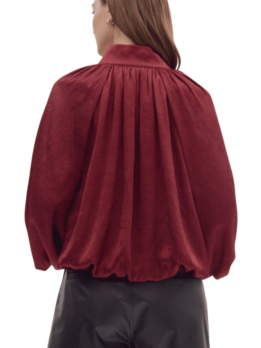 Silky Balloon Top - High Call Outfitters
