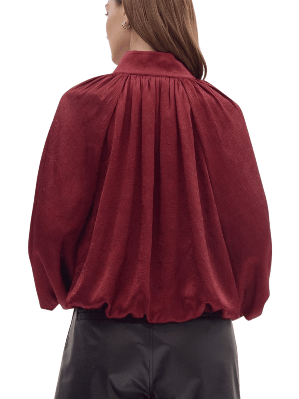 Silky Balloon Top - High Call Outfitters