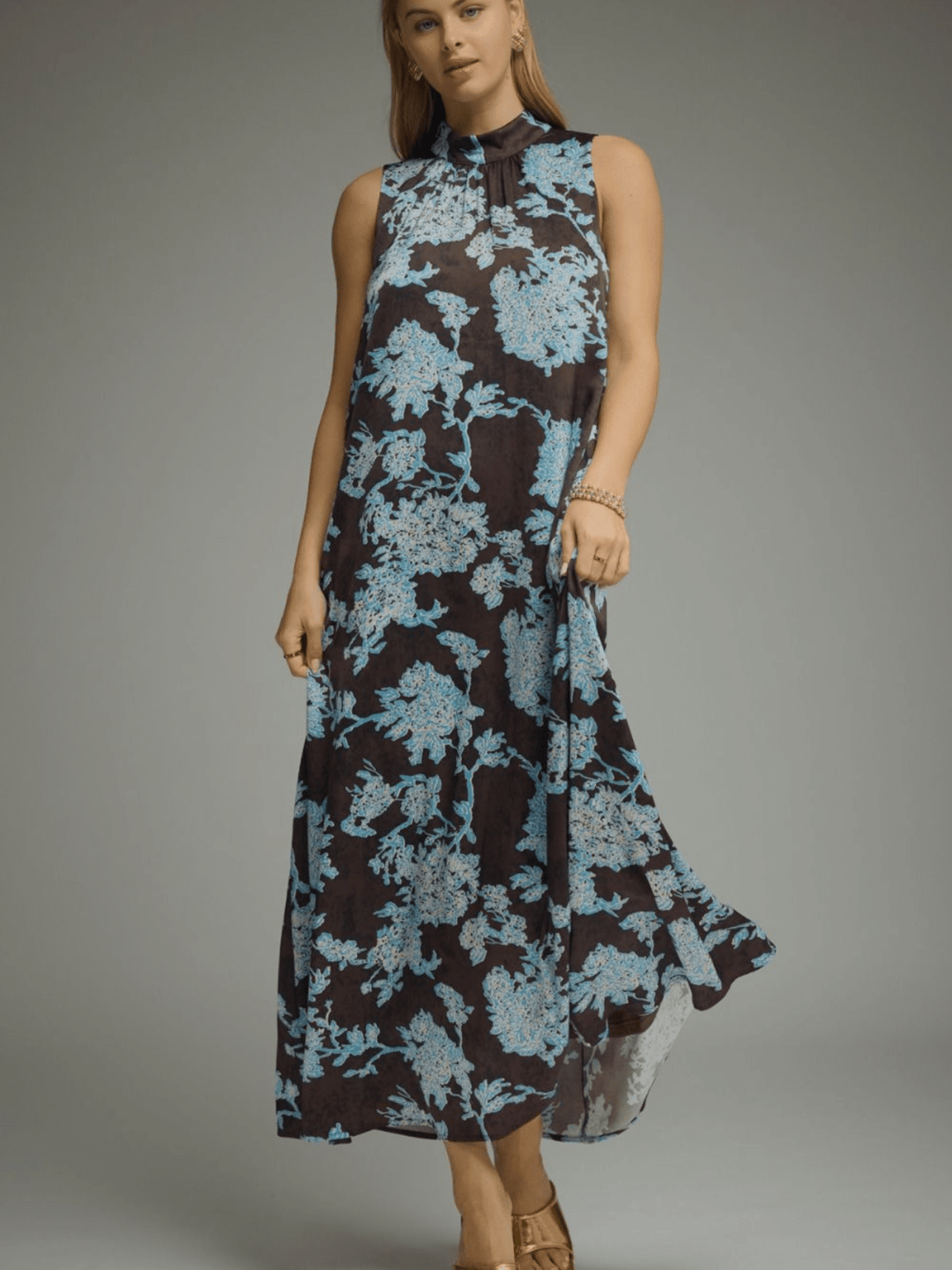 Floral Print Maxi Dress