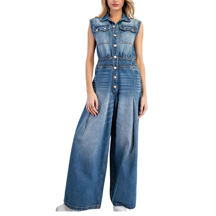 Denim Jumpsuit