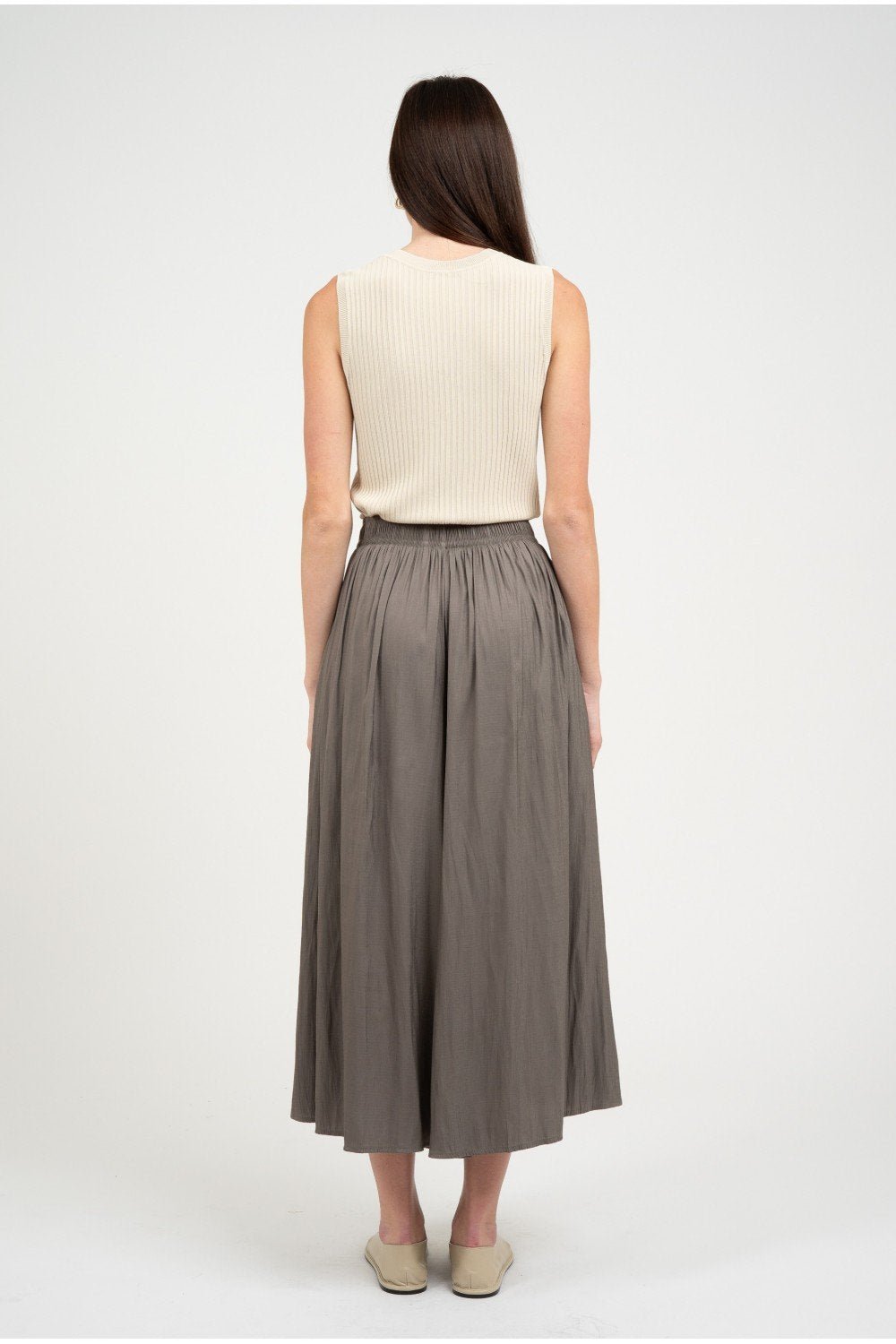 Wide Leg Palazzo Pant - High Call Outfitters