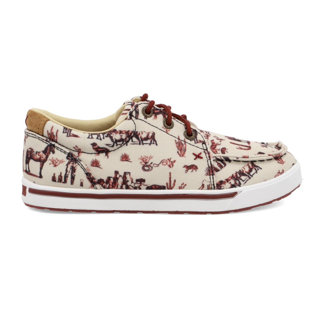 Cowboy Print Youth Kicks from Twisted X