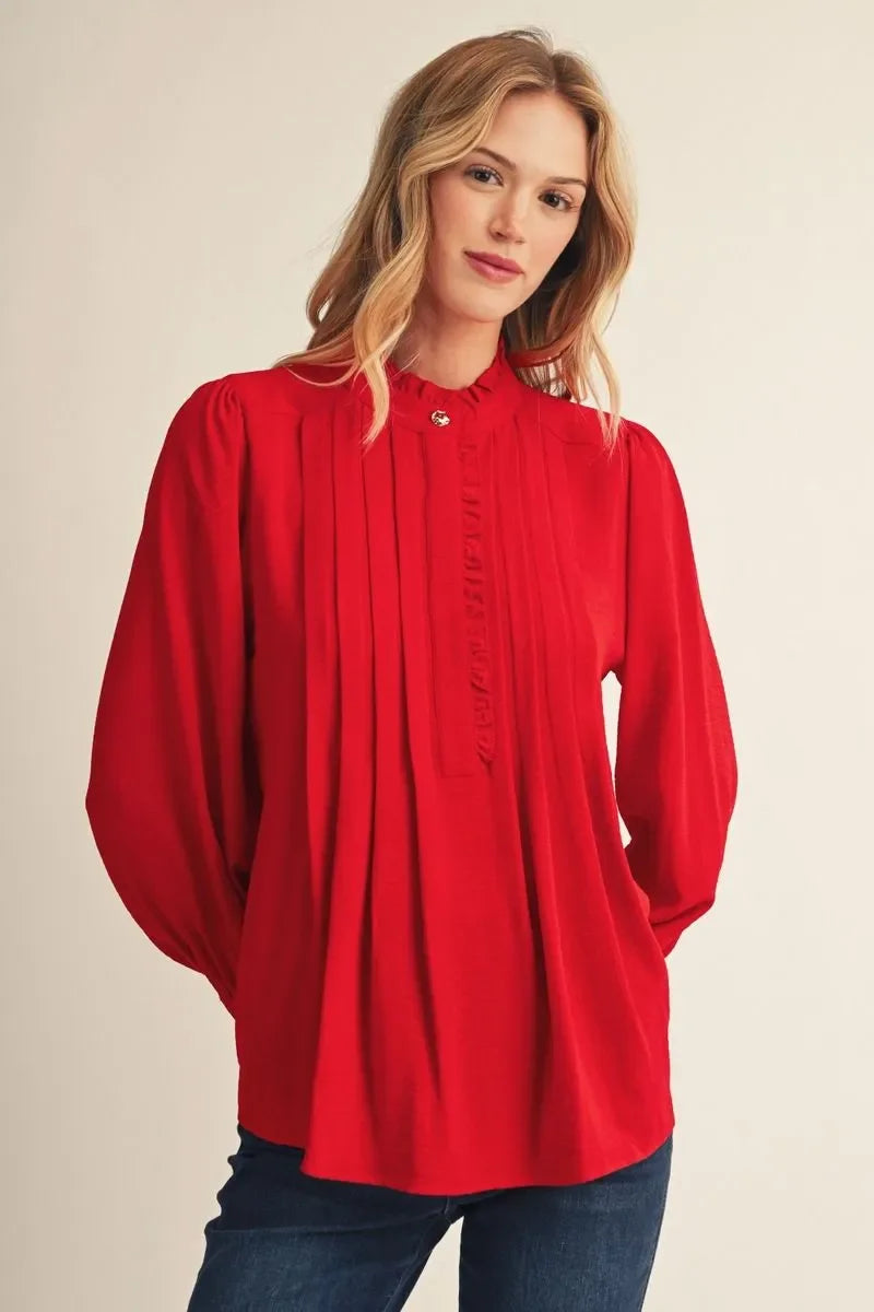 PIntuck Front Top
