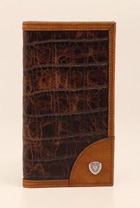 Rodeo Wallet Croc Finish from Ariat - High Call Outfitters