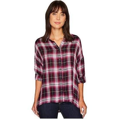 Plaid button up from Kut from the Kloth - High Call Outfitters
