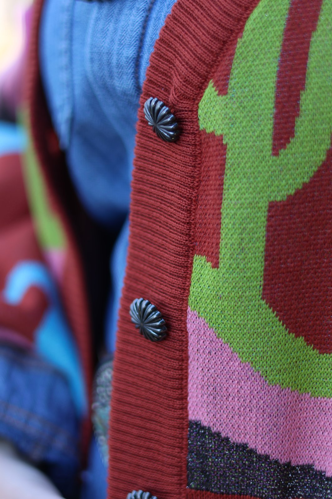 Retro Amigo Crop Cardigan - High Call Outfitters