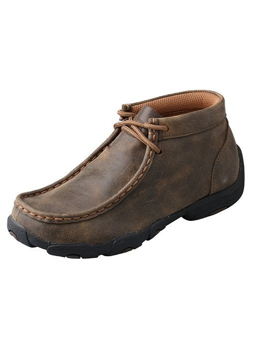 Youth Driving Moccasin Bomber Brown - High Call Outfitters