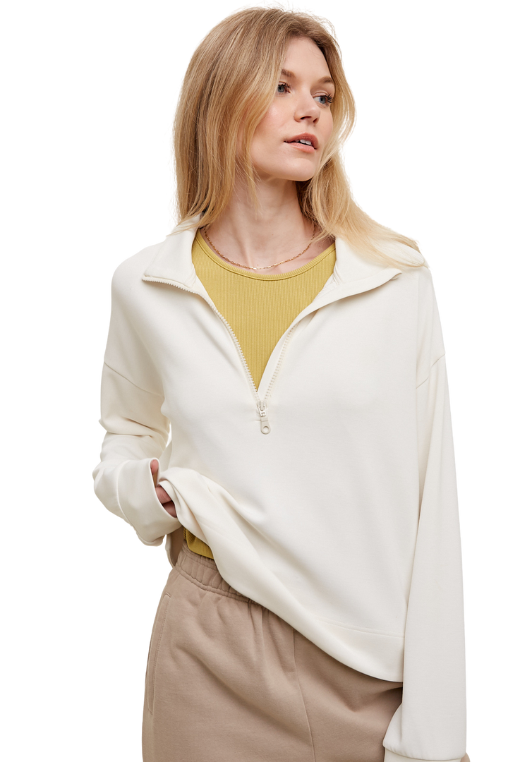 Soft Touch 1/4 Zip Pullover
