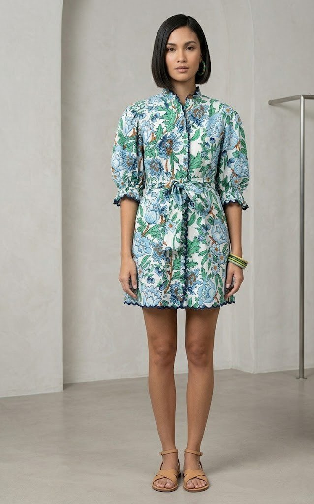 Scallop Front Dress from Uncle Frank - High Call Outfitters