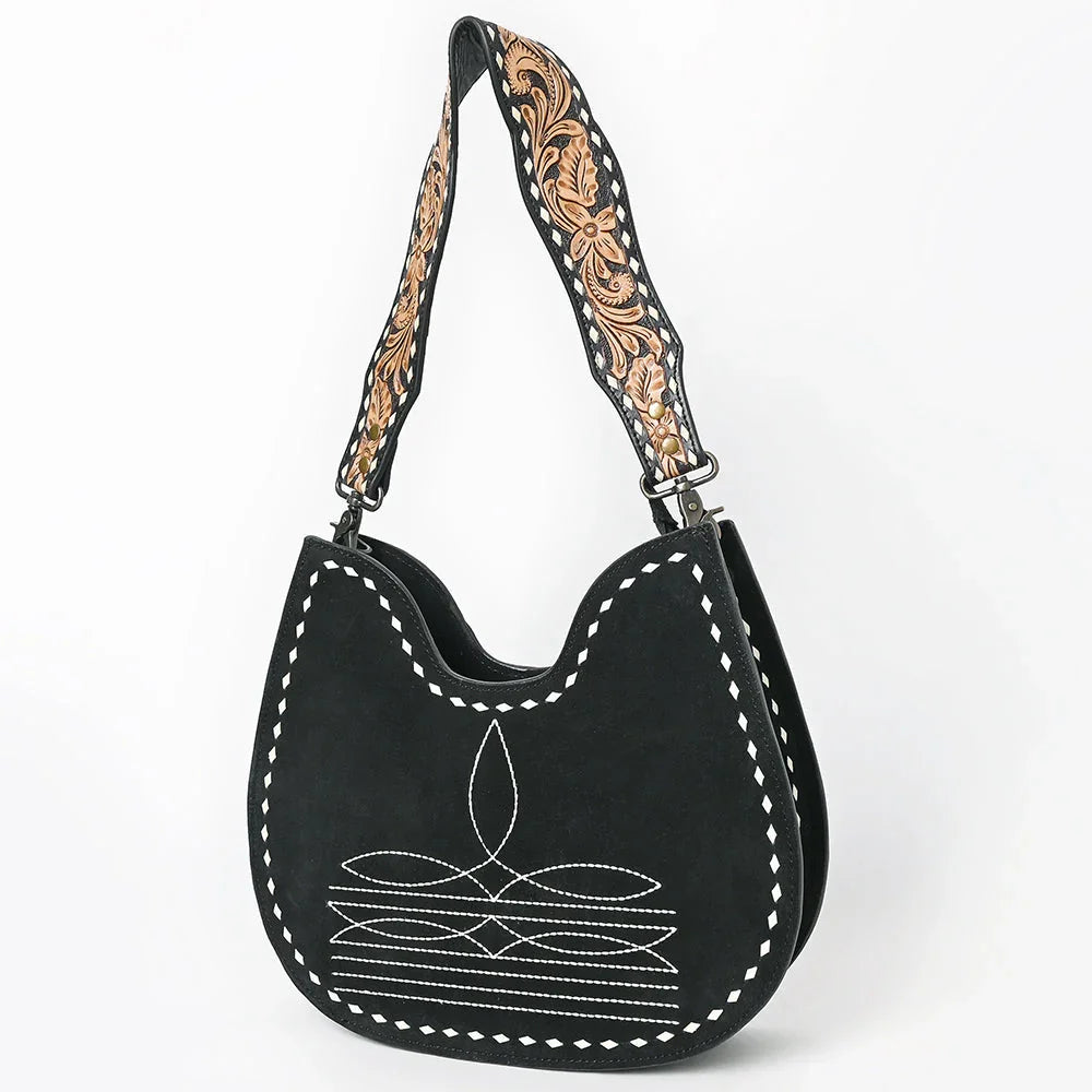 Hobo Styled Boot Stitch Handbag from American Darling