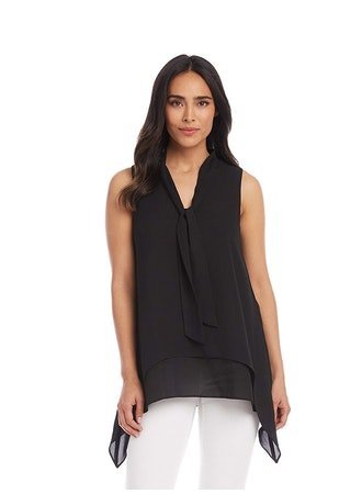 Tie Neck Tank from Karen Kane - High Call Outfitters
