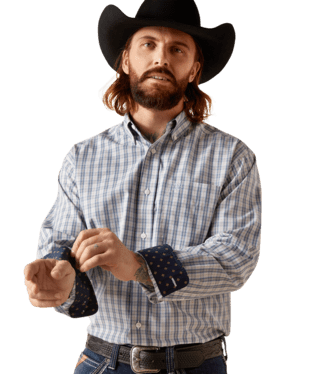 Wrinkle Free Kelvin Classic Fit Shirt from Ariat - High Call Outfitters