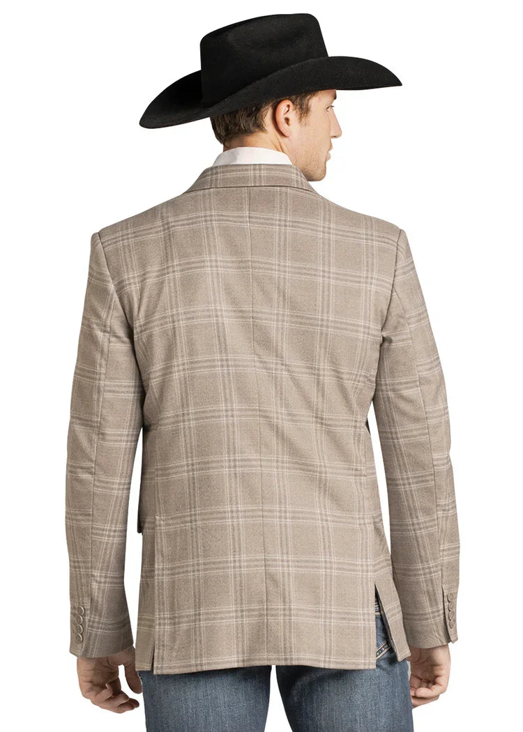 Plaid Sports Coat from Rock & Roll Denim - High Call Outfitters