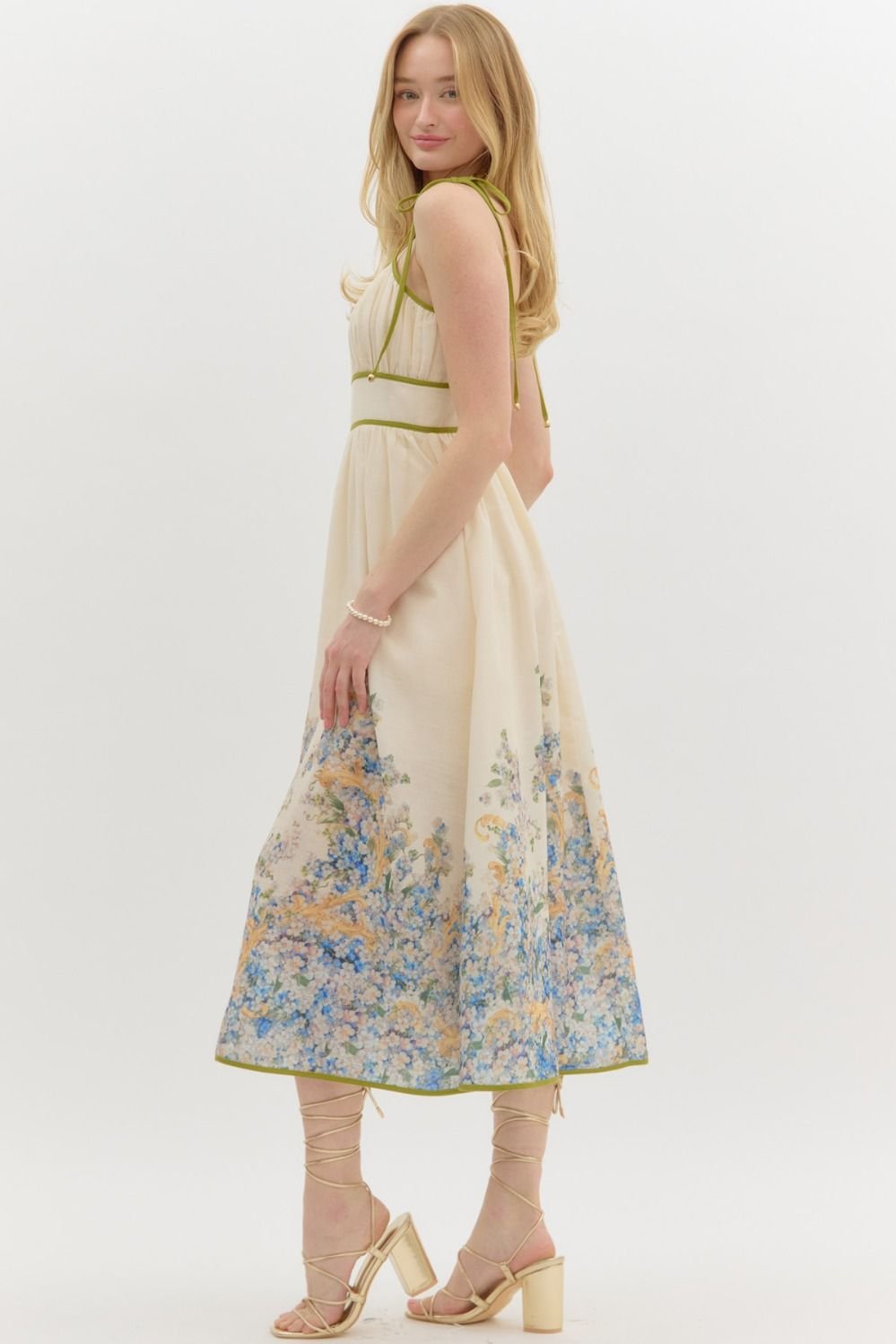 Shoulder Tie Dress