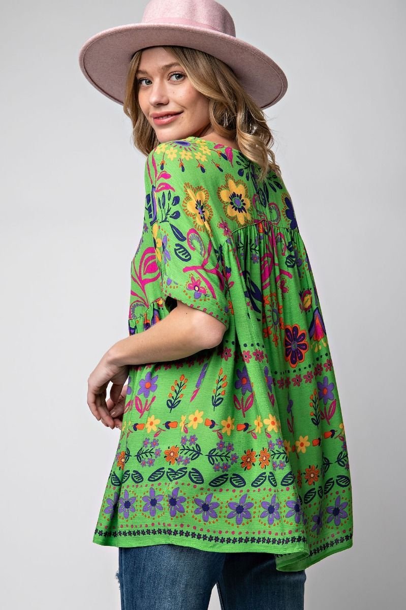 Flower Garden Top - High Call Outfitters
