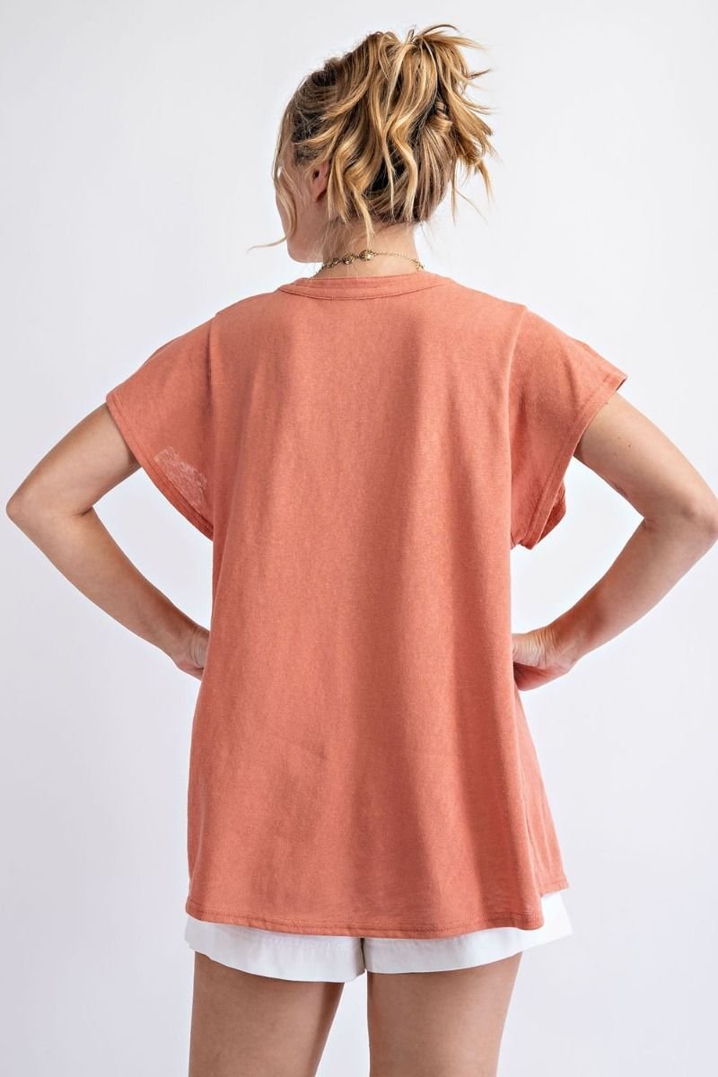 Smocked Yoke Top - High Call Outfitters