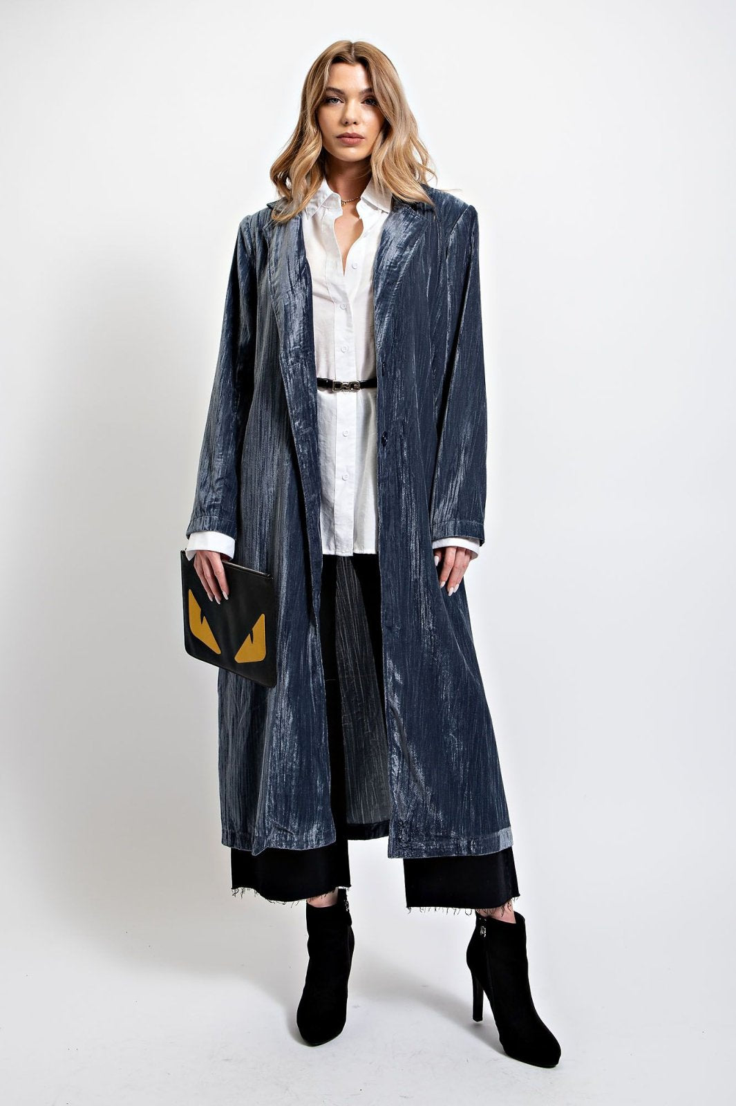 Velvet Maxi Jacket