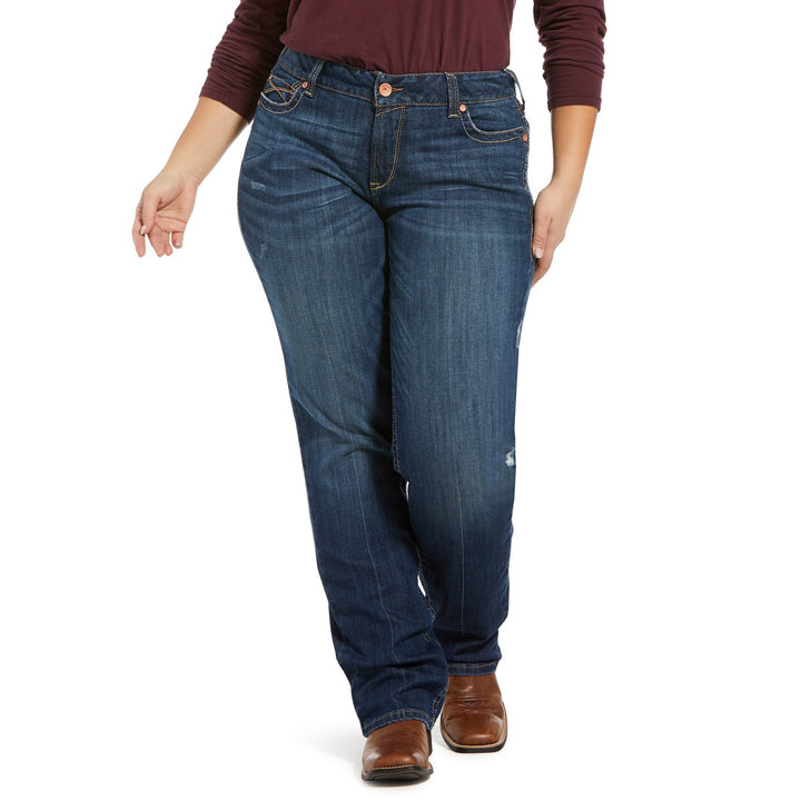 R.E.A.L. Mid Rise Fit Straight Leg Lucy from Ariat