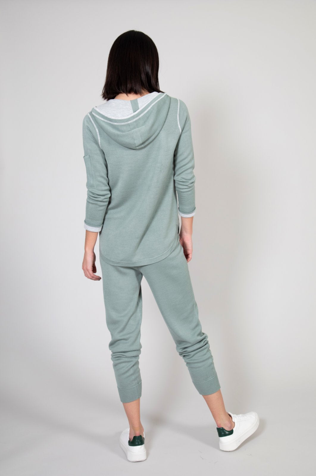 Double Sided Knit Hoody from Ost