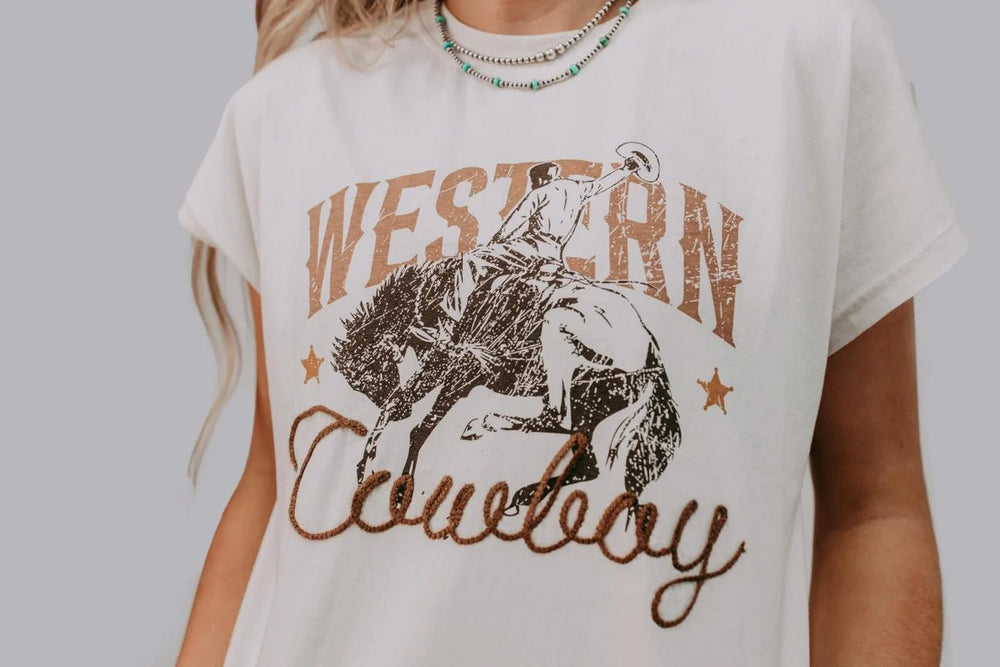 Western Cowboy Tee - High Call Outfitters