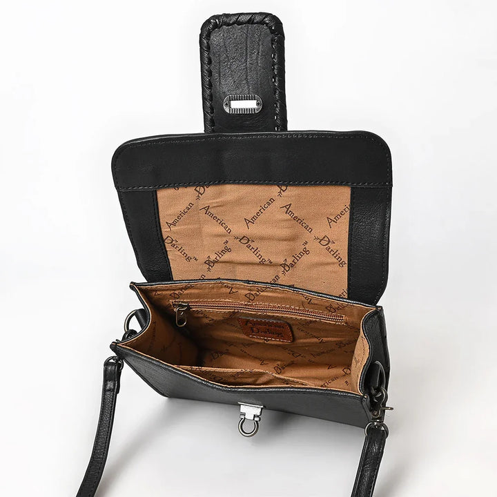 Pebbled Leather Crossbody from American Darling