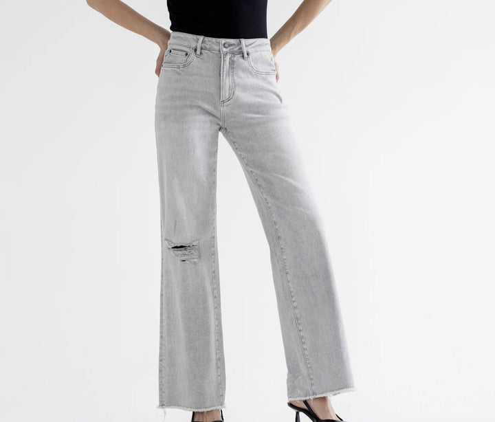 High Rise Wide Leg Denim from Mica Denim