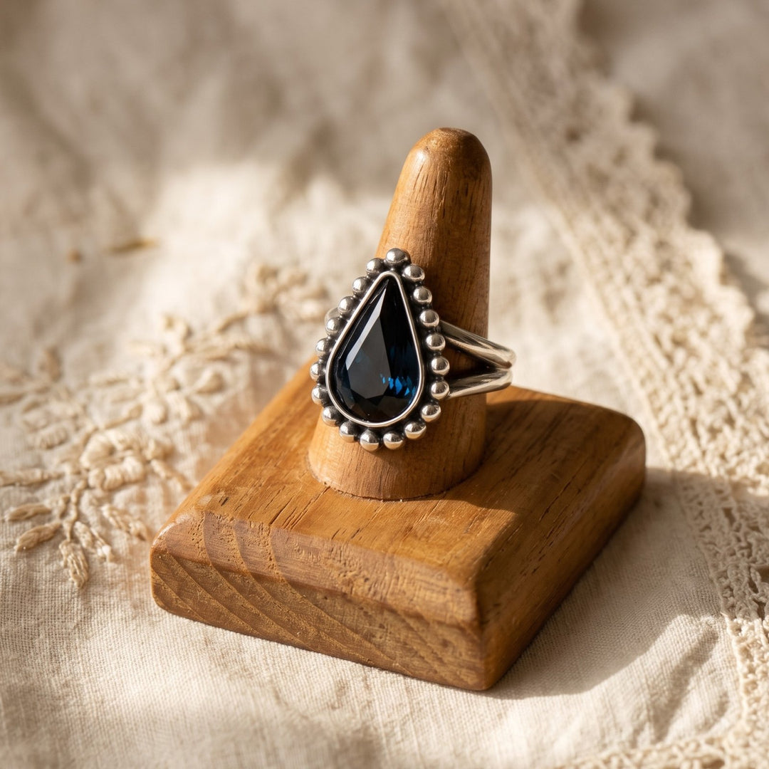 Twinkle Luxe Teardrop Ring from Brighton