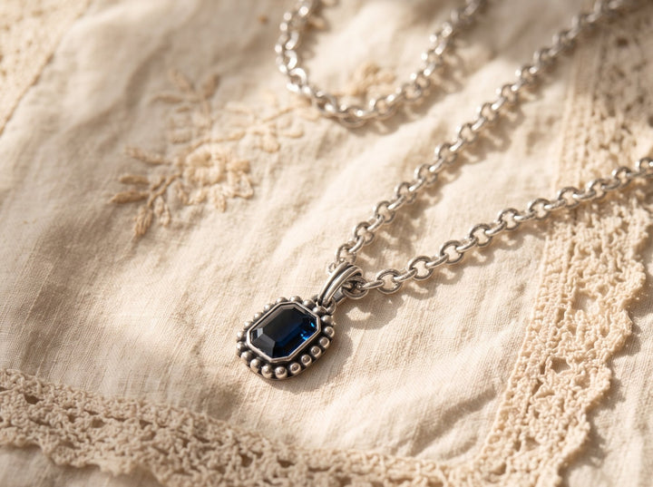 Twinkle Luxe Blue Necklace from Brighton