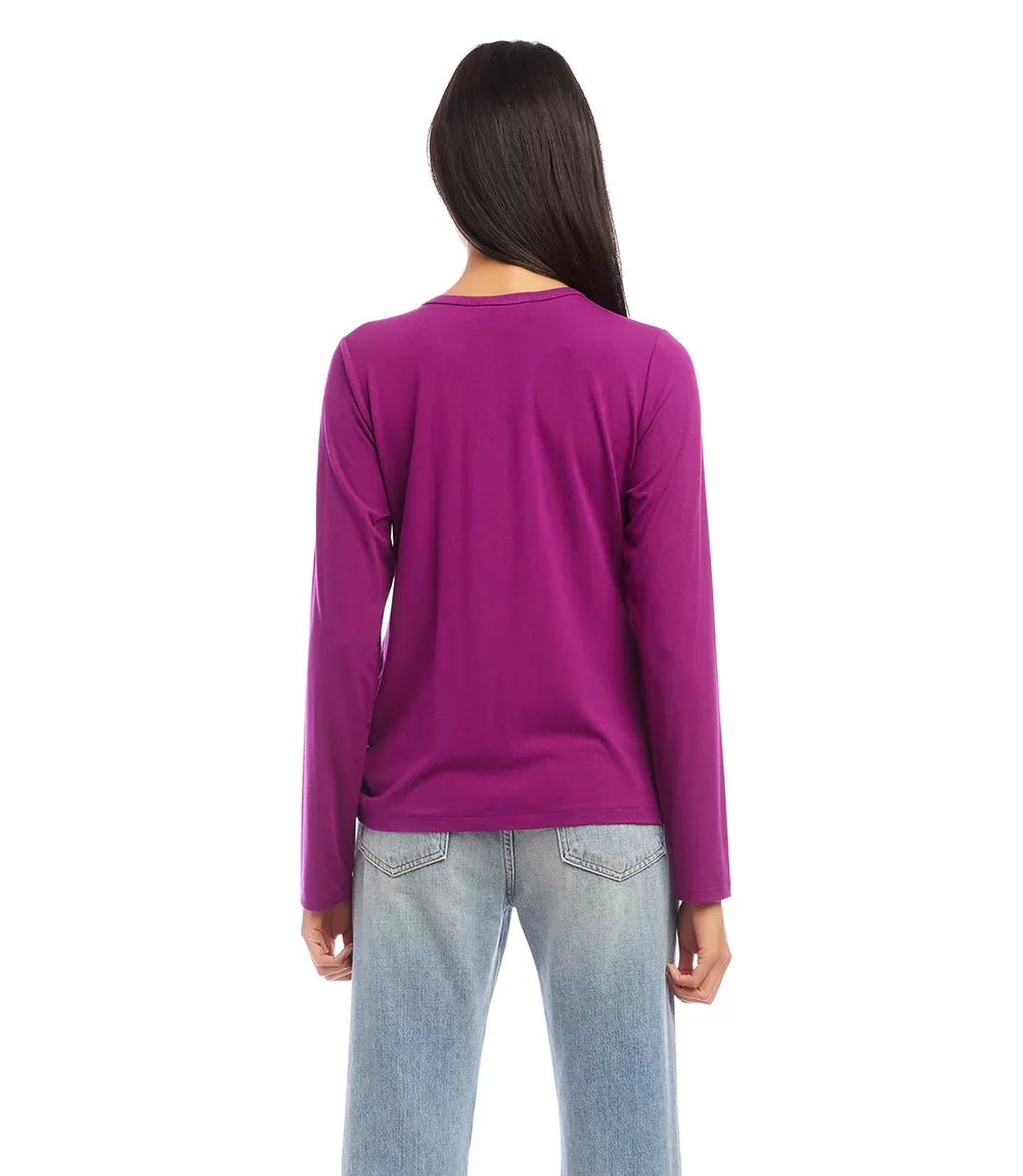 Side Pick Up Top from Karen Kane - High Call Outfitters