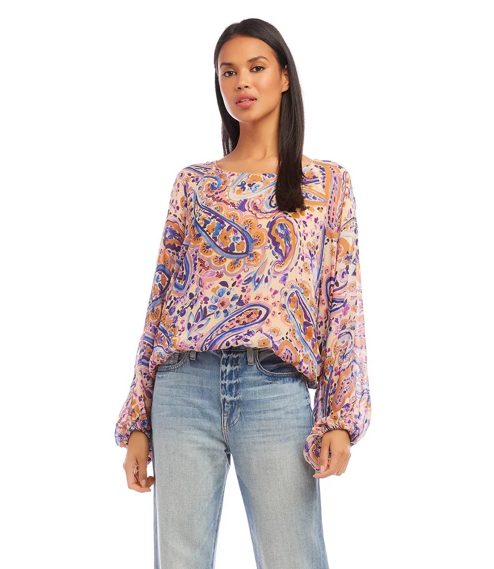 Blouson Top from Karen Kane - High Call Outfitters