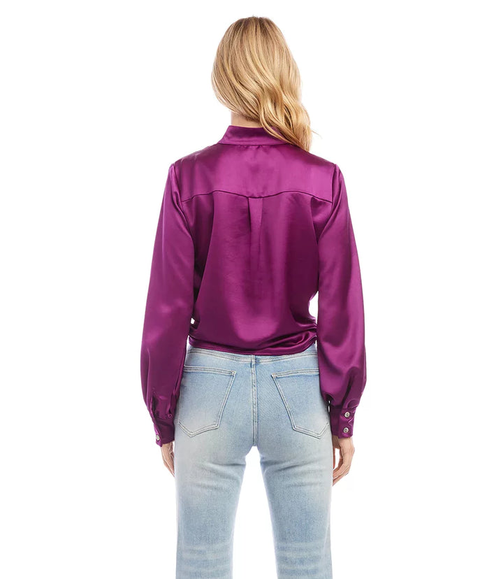 Tie Front Top from Karen Kane
