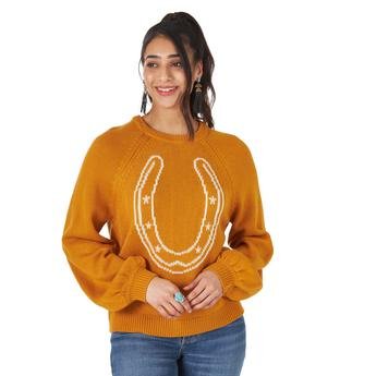 Lucky Horseshoe Sweater from Wrangler