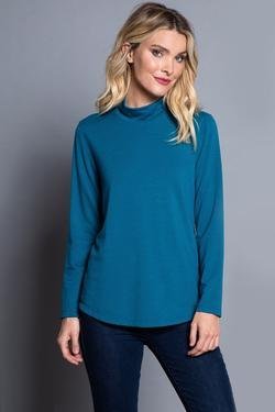 Mock Neck Soft Knit from Multiples - High Call Outfitters