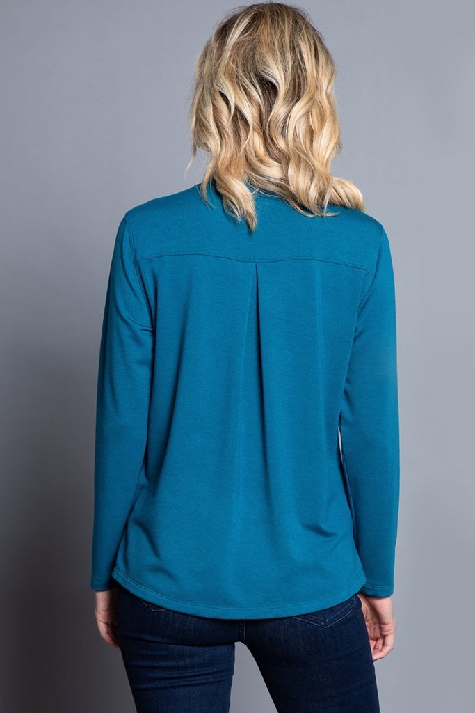 Mock Neck Soft Knit from Multiples - High Call Outfitters