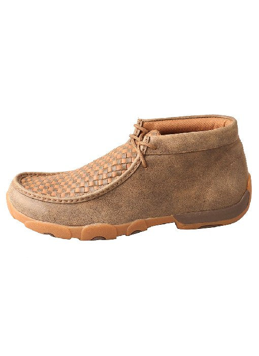 Men's Driving Moc w/ Tan Check from Twisted X