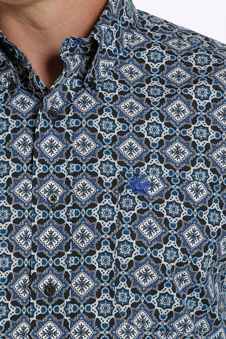 Print Long Sleeve Woven from Cinch