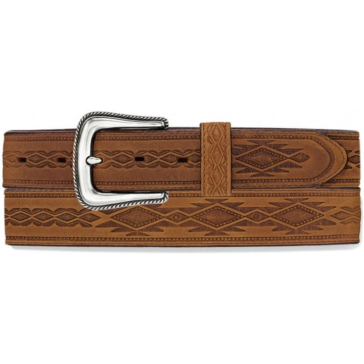 Navajo Blanket Tooled Belt - High Call Outfitters