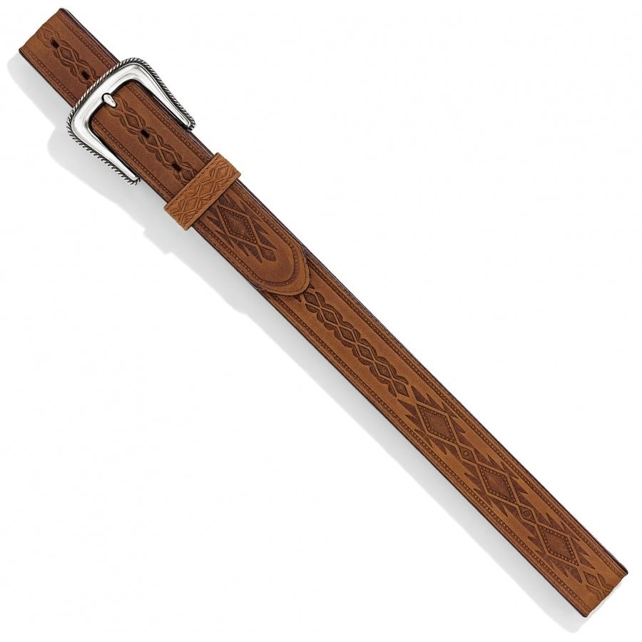 Navajo Blanket Tooled Belt - High Call Outfitters