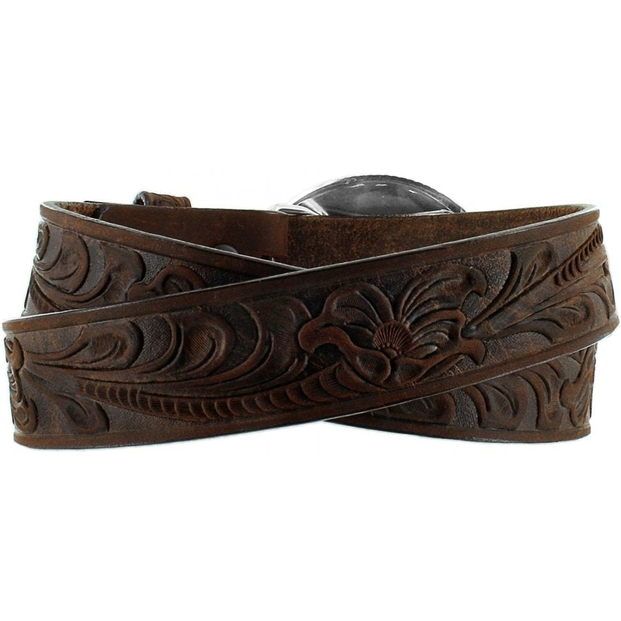 Champion Tooled Belt from Justin