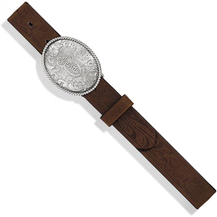 Champion Tooled Belt from Justin